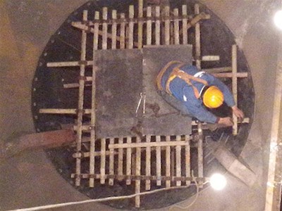 煤仓尼龙衬板在大、中型机组电厂中使用介绍
